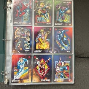 Marvel Collectors Cards